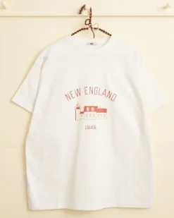 Cut & Sew<BODE New England Tee - White