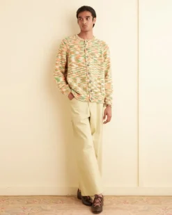 Knitwear<BODE Newbury Cardigan Green/Multi