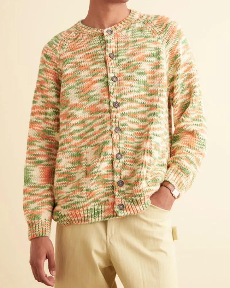 Knitwear<BODE Newbury Cardigan Green/Multi
