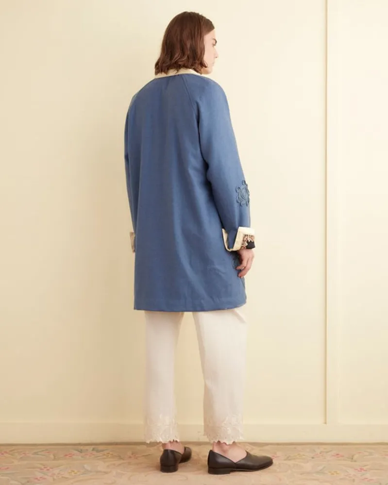 Outerwear<BODE Nobleman Coat Periwinkle