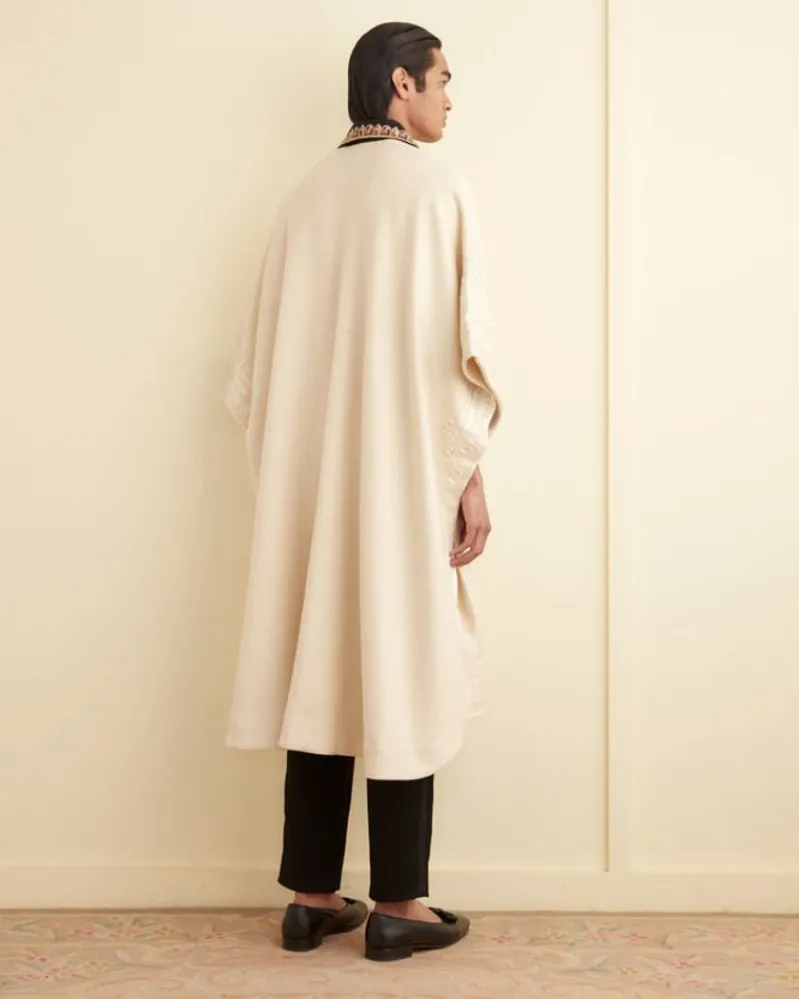Outerwear<BODE Nobleman Shawl Coat Ecru