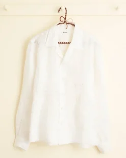 Shirts<BODE Nosegay Long Sleeve Shirt - S White