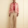 Outerwear<BODE Nouveau Monstera Overshirt Red