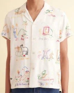 Shirts<BODE Nursery Rhyme Short Sleeve Shirt Multi