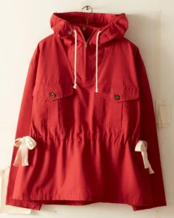 Outerwear<BODE Nylon Tie Anorak - Red