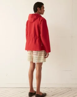 Outerwear<BODE Nylon Tie Anorak - Red