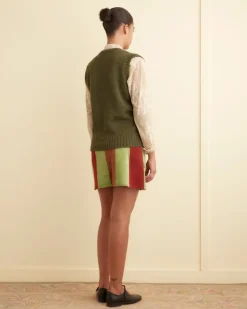 Knitwear<BODE Otis Vest Olive