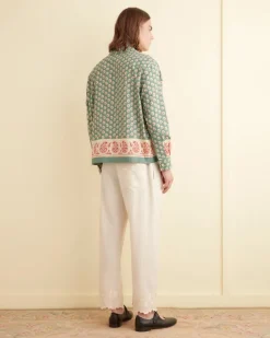 Shirts<BODE Paisley Frame Long Sleeve Shirt