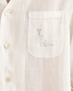 Shirts<BODE Party Trick Long Sleeve Shirt White