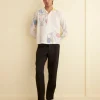 Shirts<BODE Patchwork Lotus Long Sleeve Shirt Multi
