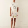 Shorts<BODE Patchwork Lotus Shorts Multi