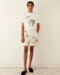 Shorts<BODE Patchwork Lotus Shorts Multi