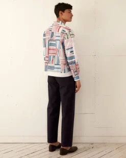 Shirts<BODE Patchwork Oxford Long Sleeve Shirt