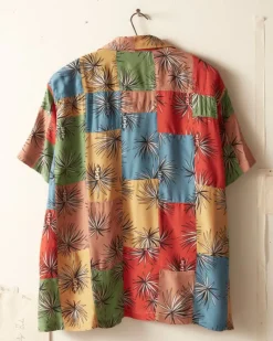 Shirts<BODE Patchwork Tumbleweed Short Sleeve Shirt