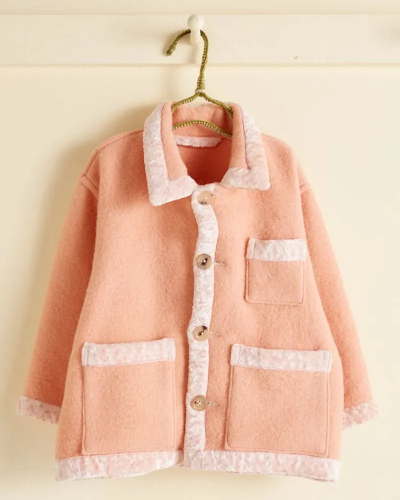 Baby Bode<BODE Peach Purfle Kids' Jacket - Os