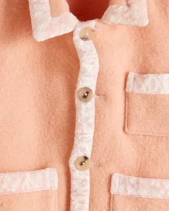 Baby Bode<BODE Peach Purfle Kids' Jacket - Os
