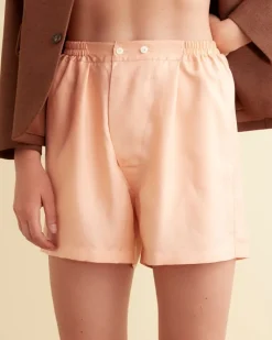Shorts<BODE Peach Soda Boxer Shorts Pink