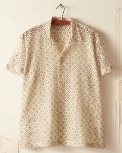 Shirts<BODE Petal Lace Short Sleeve Shirt