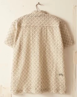 Shirts<BODE Petal Lace Short Sleeve Shirt