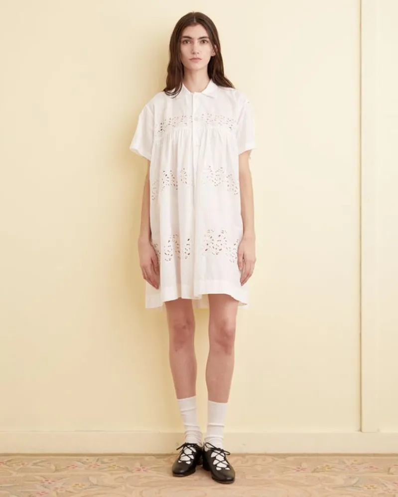 Tops<BODE Petticoat Tunic White
