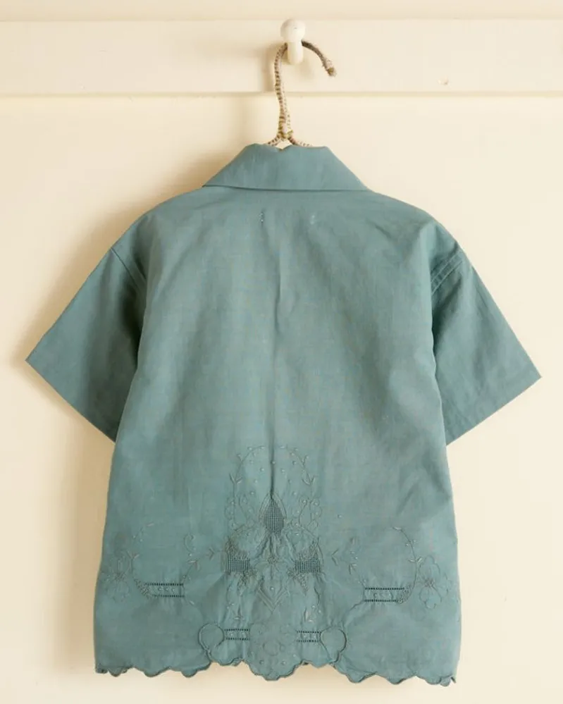 Baby Bode<BODE Petunia Centerpiece Kids' Shirt - Os