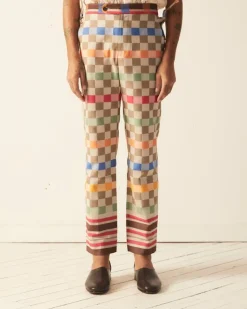 Trousers & Pants<BODE Picnic Plaid Trousers
