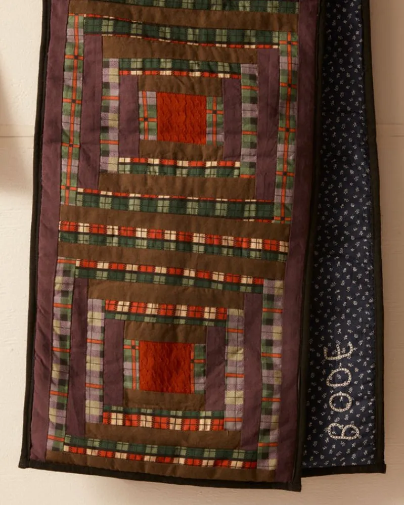 Accessories<BODE Plaid Log Cabin Scarf