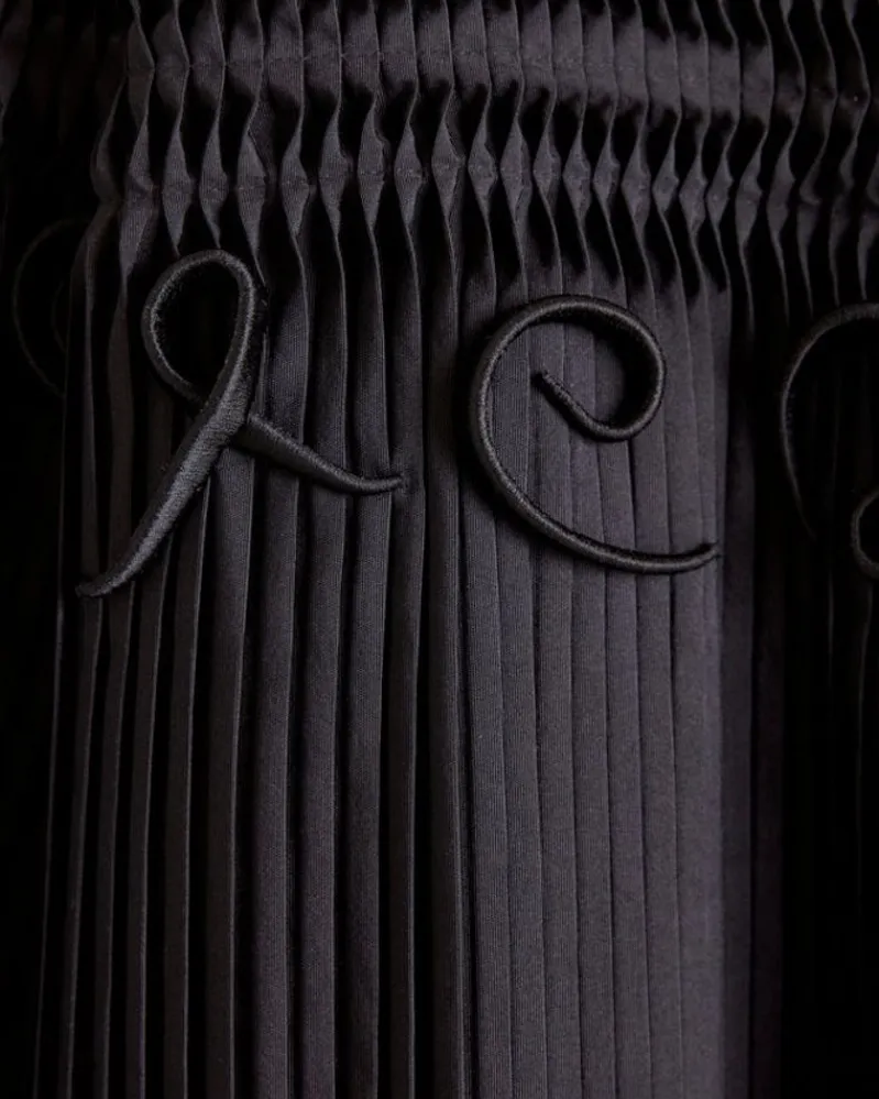 Outerwear<BODE Pleated Opera Coat Black