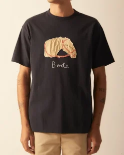 Cut & Sew<BODE Pony Applique Tee - Midnight