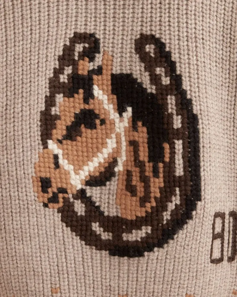 Knitwear<BODE Pony Cardigan Tan