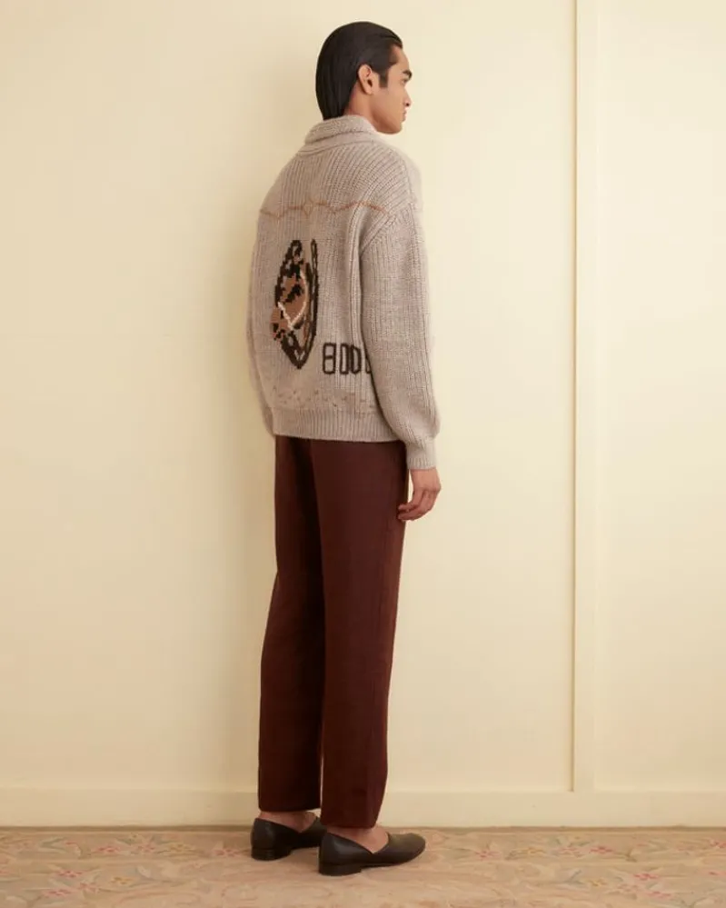 Knitwear<BODE Pony Cardigan Tan