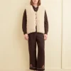 Knitwear<BODE Pony Tapestry Vest Tan