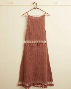 Dresses<BODE Posy Crochet Dress Brown