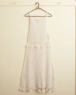 Dresses<BODE Posy Crochet Dress Cream