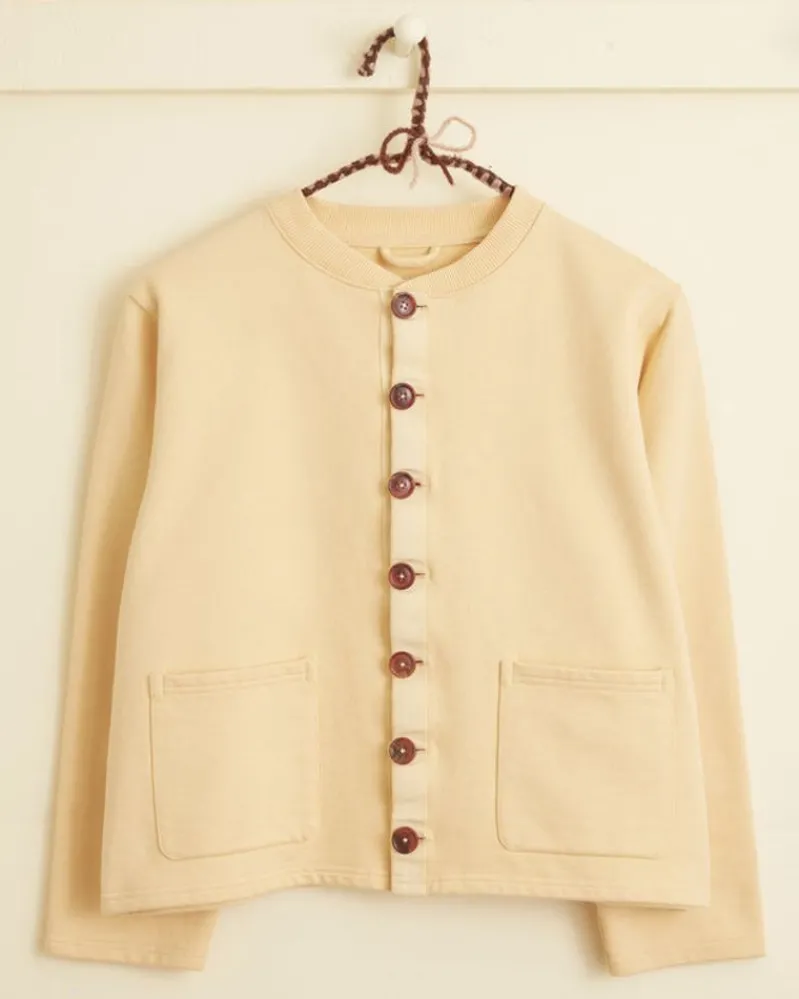 Cut And Sew<BODE Pullman Cardigan Yellow