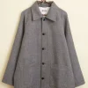 Outerwear<BODE Quail Feather Jacket - S Grey