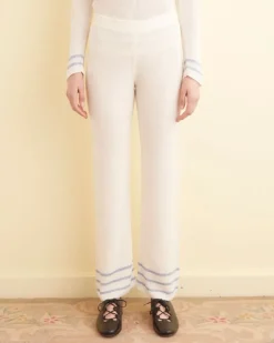 Trousers & Pants<BODE Quincy Stripe Joggers Cream