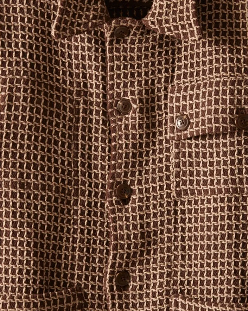 Outerwear<BODE Reversible Duo Waffle Jacket - Brown