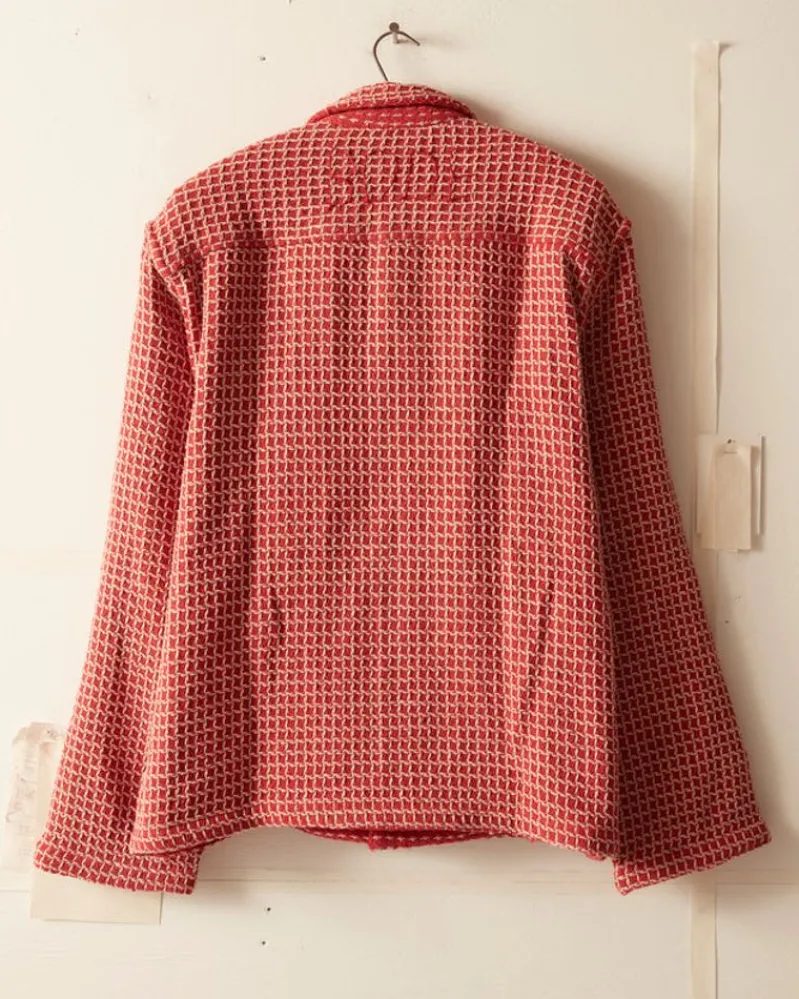 Outerwear<BODE Reversible Duo Waffle Jacket - Red