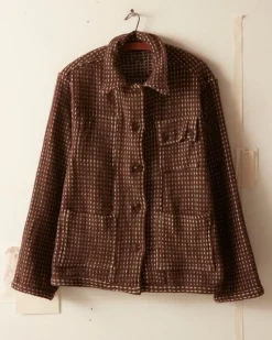 Outerwear<BODE Reversible Duo Waffle Jacket - Brown