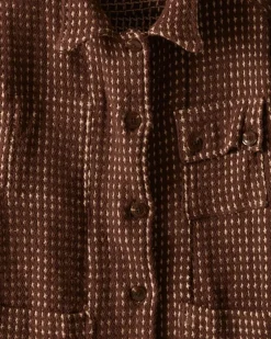 Outerwear<BODE Reversible Duo Waffle Jacket - Brown
