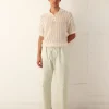 Trousers & Pants<BODE Rickrack Pajama Pants - Green