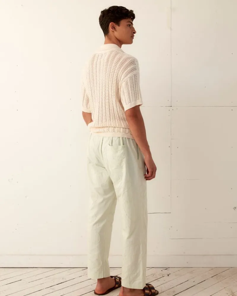 Trousers & Pants<BODE Rickrack Pajama Pants - Green