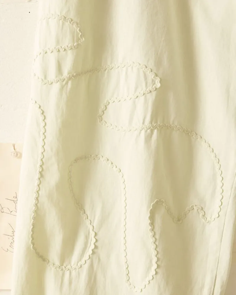 Trousers & Pants<BODE Rickrack Pajama Pants - Green