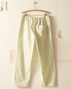 Trousers & Pants<BODE Rickrack Pajama Pants - Green