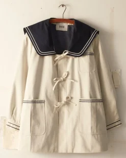 Outerwear<BODE Sailor Coat - Cream Navy