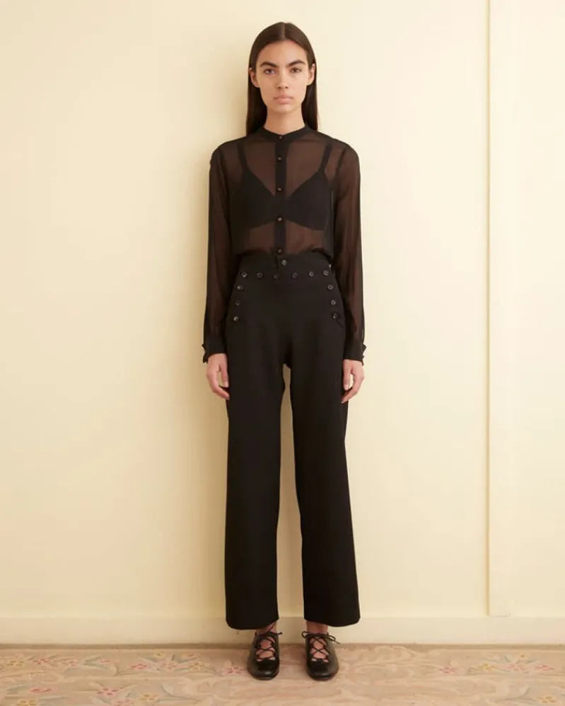 Trousers & Pants<BODE Sailor Trousers Black