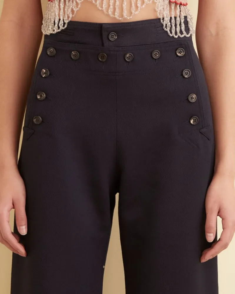 Trousers & Pants<BODE Sailor Trousers Midnight