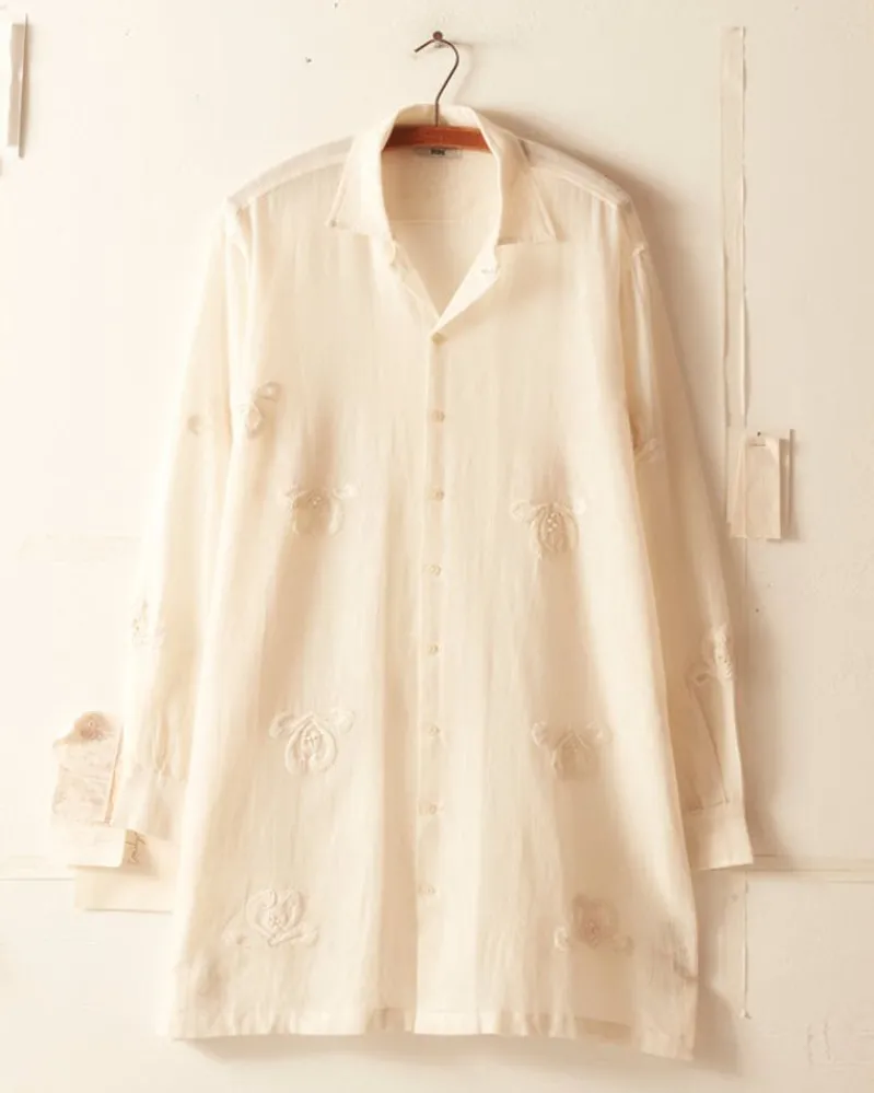 Shirts<BODE Savoy Ribbon Extended Shirt