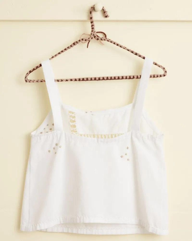 Tops<BODE Scatter Pollen Top - Xs White